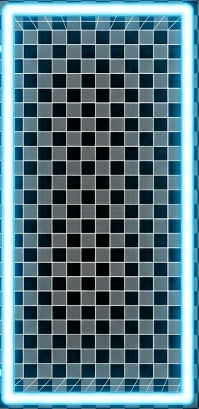 porta blu